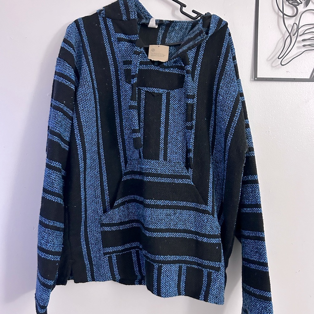Blue and Black Sweater